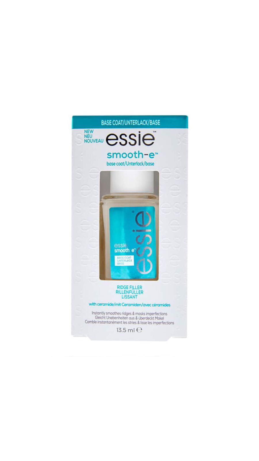 ESSIE SMOOTH-E BASE COAT RIDGE FILLER 13.5ml إيسي مقوي اظافر